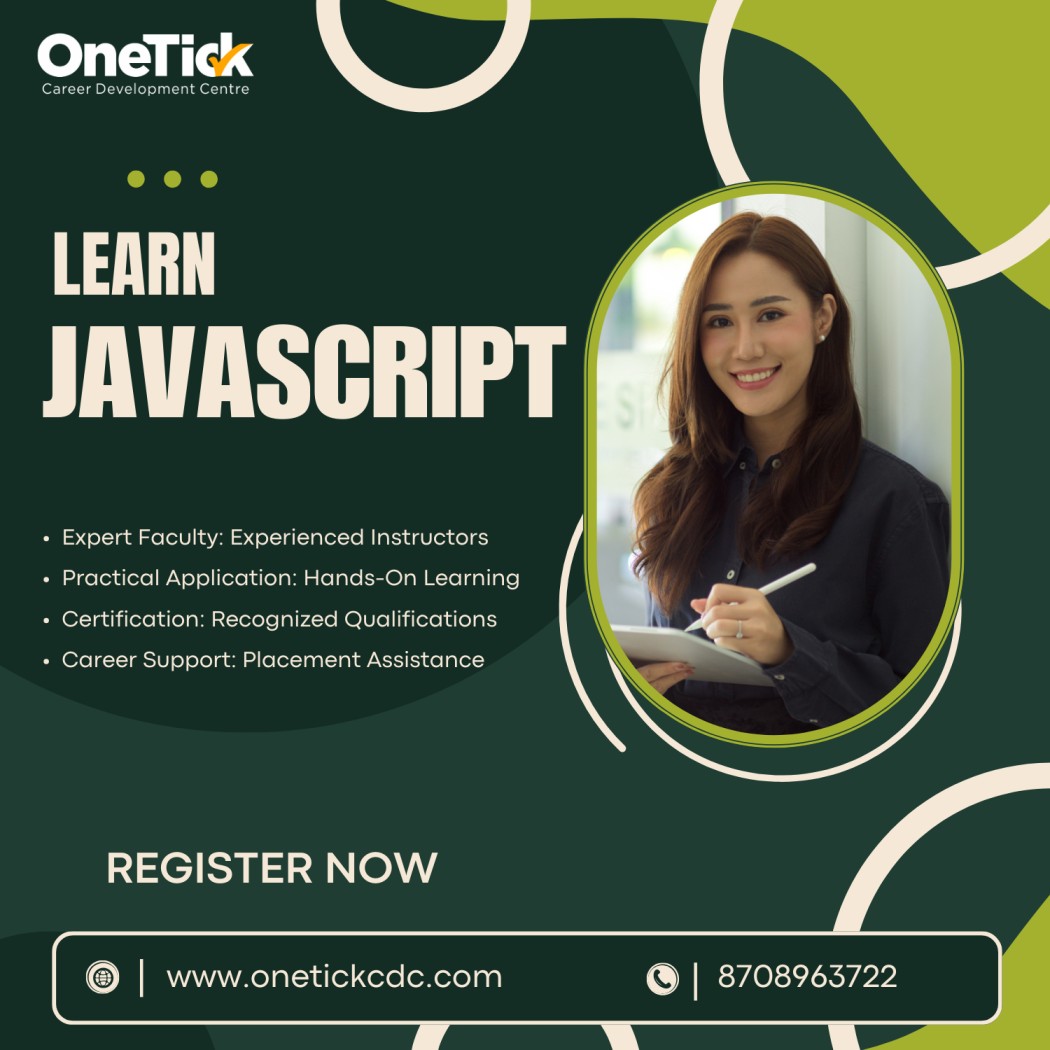 Best JavaScript course in Faridabad | OneTick CDC - Faridabad Tutoring, Lessons