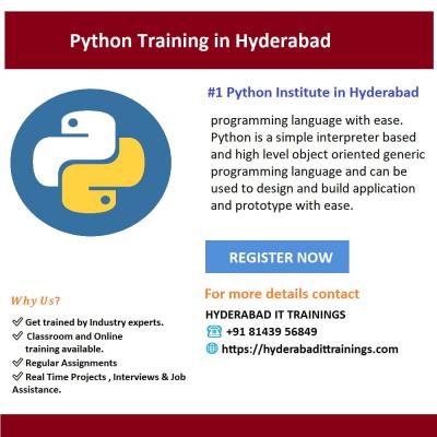 Python Training in Hyderabad - Hyderabad Tutoring, Lessons