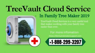  TreeVault Cloud Service In Family Tree Maker 2019