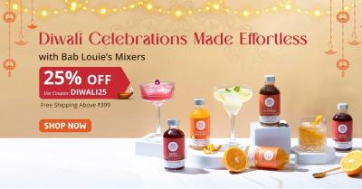 Diwali Celebrations Made Effortless with Our Cocktail Mixers! - Delhi Other