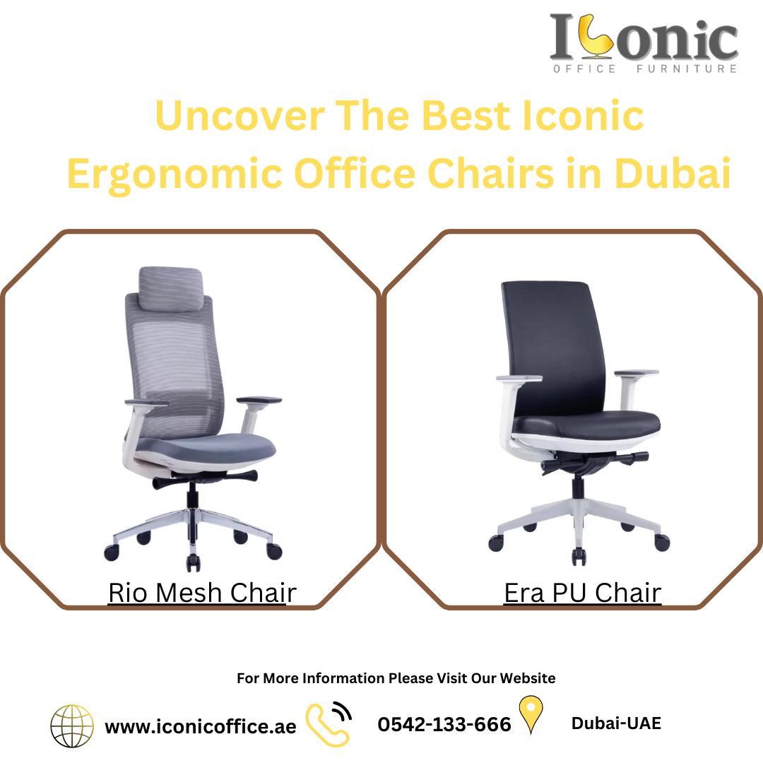 Uncover The Best Iconic Ergonomic Office Chairs in Dubai