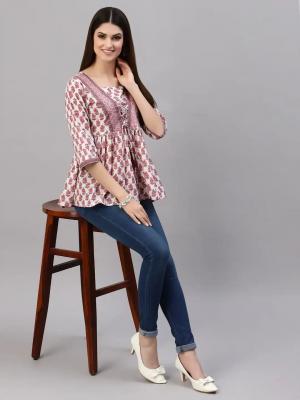 Make a Style Statement with Cotton Printed Tops - Stylum - Jaipur Clothing