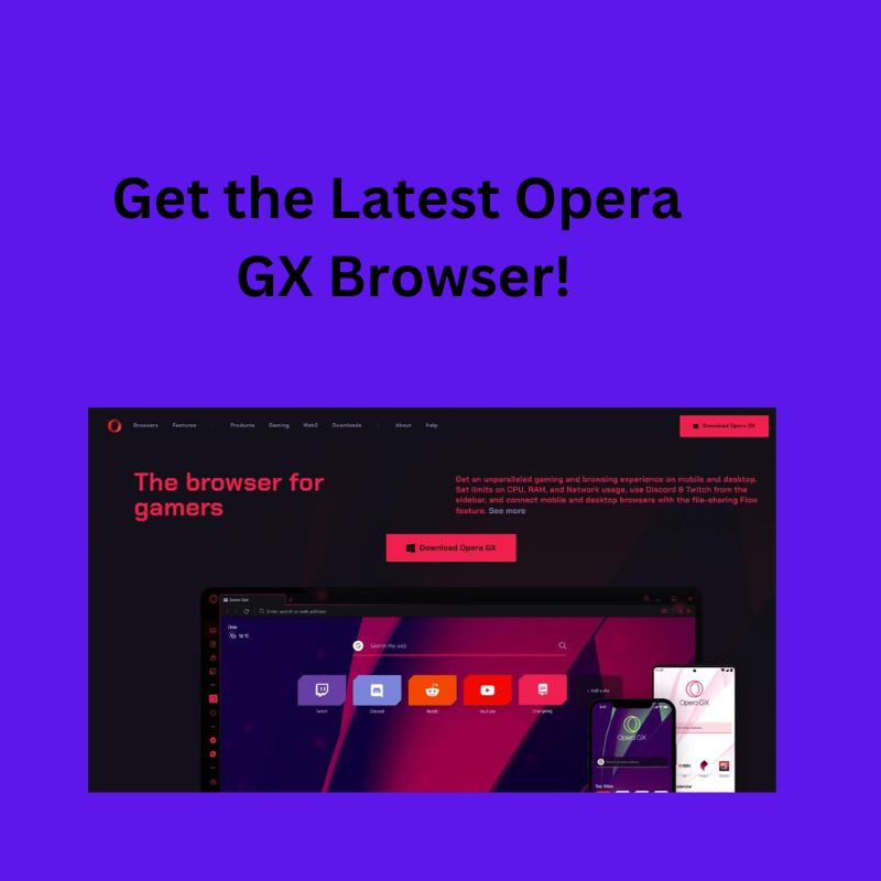 Get the Latest Opera GX Browser! - London Computer