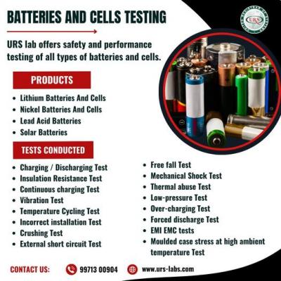 NABL Accredited Battery Testing Lab in India - Delhi Other