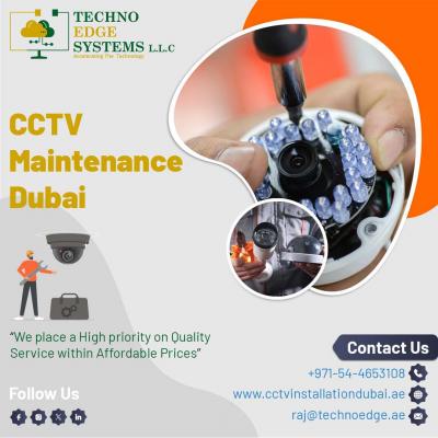 CCTV Maintenance from the Leading Service Providers in Dubai - Dubai Computer
