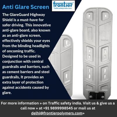 Anti Glare for Highway| Road Anti Glare Screen - Traffic Safety India