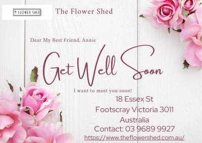 Get well flowers - Melbourne Home & Garden