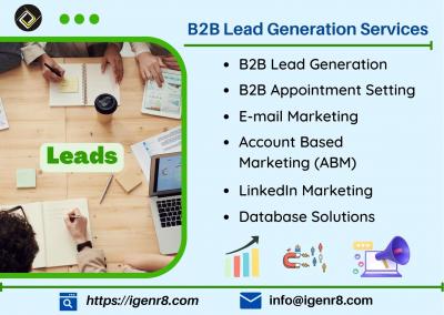 B2B Lead Generation Services Agency in India 