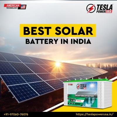 Best Solar Battery in India - Tesla Power USA