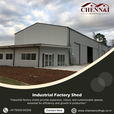 Industrial Factory Shed Manufacturers in Chennai – Chennairoofings