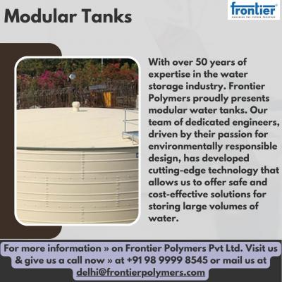 Modular Water Tanks | Water Tank Manufacturers – Frontier Polymers