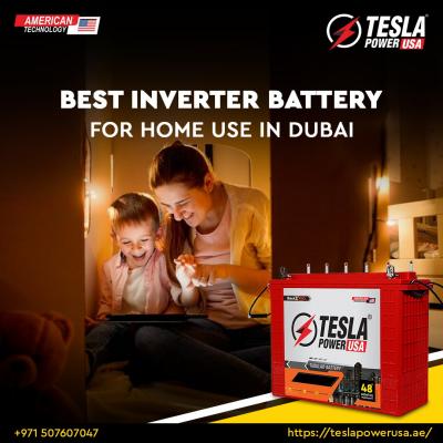 Best Inverter Battery for Home Use in Dubai- Tesla Power USA - Dubai Other