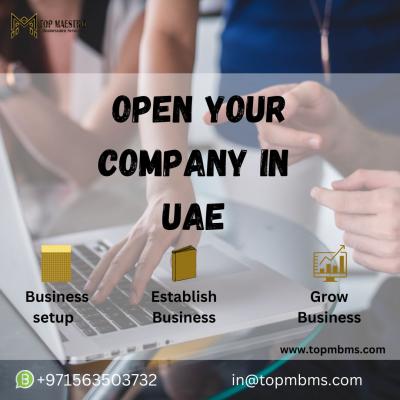   Launching our specialized company formation services in the UAE #0563503402