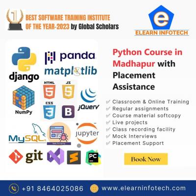 Python Course in Madhapur with Placement Assistance - Hyderabad Tutoring, Lessons