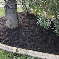 USE OF MULCH TO A GARDEN