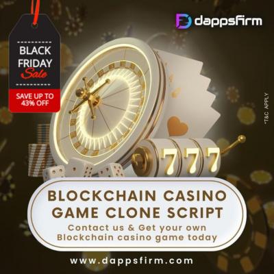 Launch Your Own Crypto casino game clone script gaming platform at upto 43% Off this Black Friday! - Dallas Other