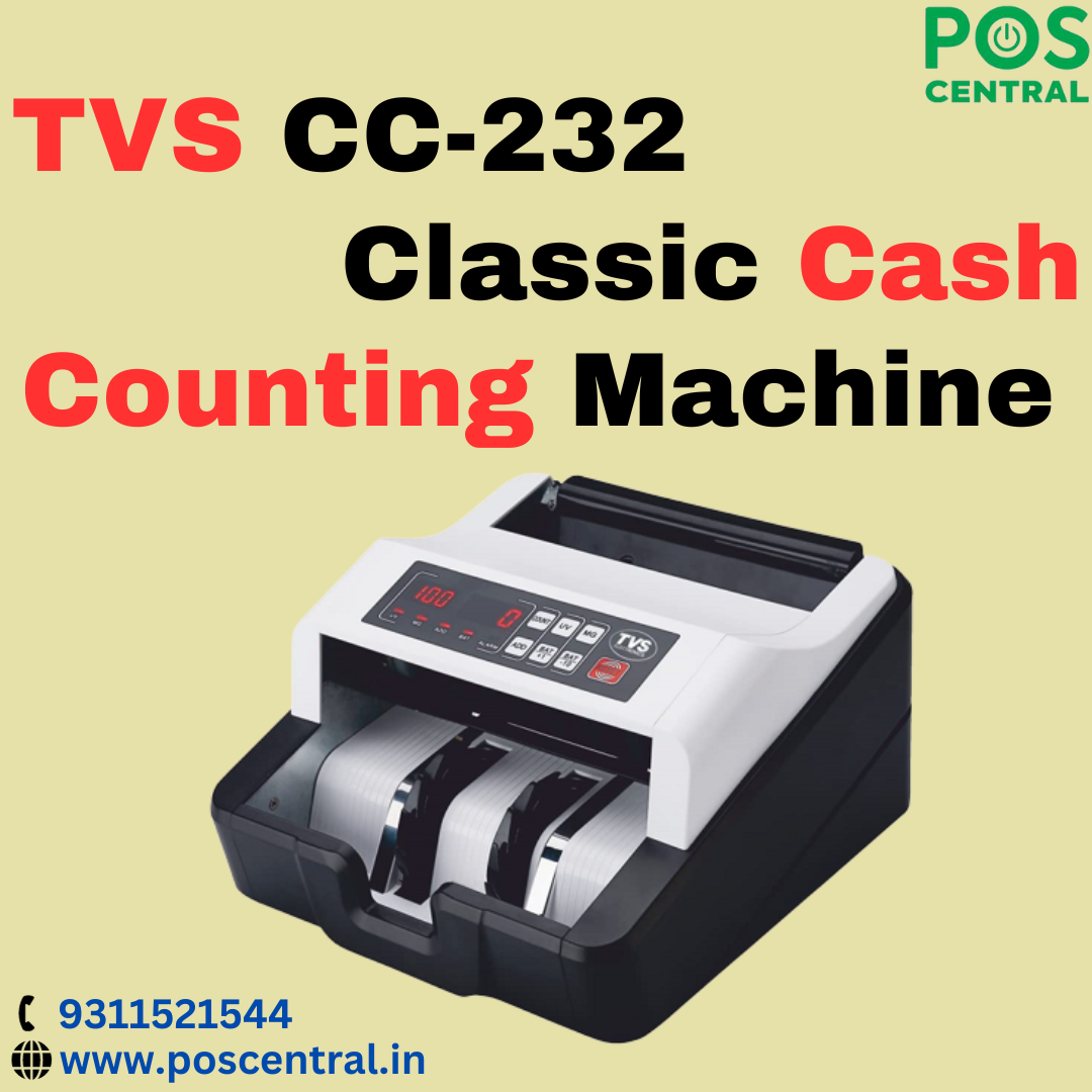 Enhance Security and Efficiency with TVS CC-232 Classic Cash Counting - Other Electronics