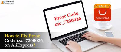 Error Code csc_7200026 on AliExpress - New York Other