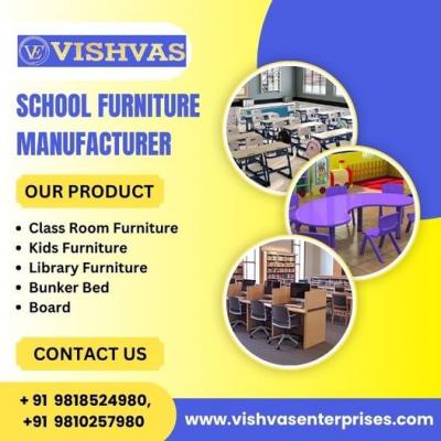 Elevate Education Environments with Vishwas Enterprises' School Furniture - Delhi Furniture