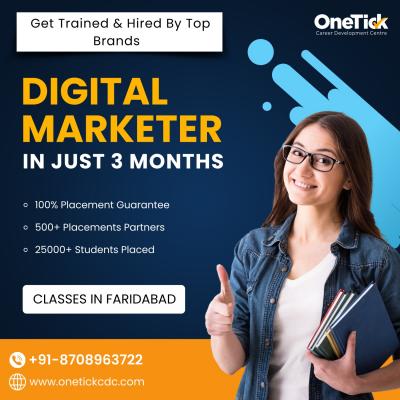 Best Digital Marketing Course in Faridabad | OneTick CDC - Faridabad Professional Services