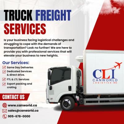 Truck Freight Services: Your Roadway to Reliability - Mississauga Other