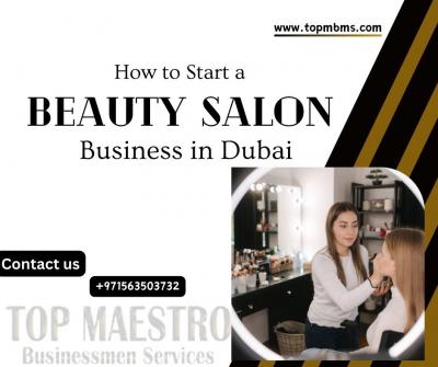 Beauty Salon License in Dubai #0563503402