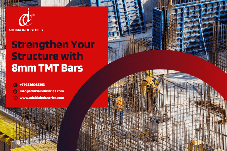 Strengthen Your Structure with 8mm TMT Bars