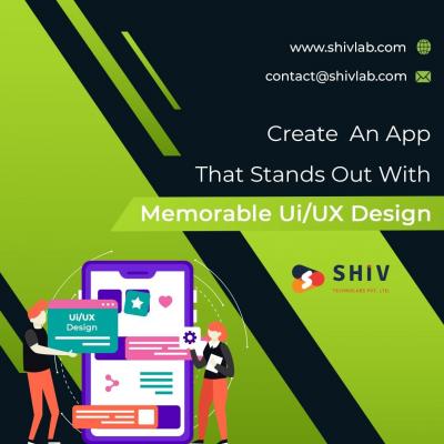 The best Mobile UI/UX design services: Shiv Technolabs