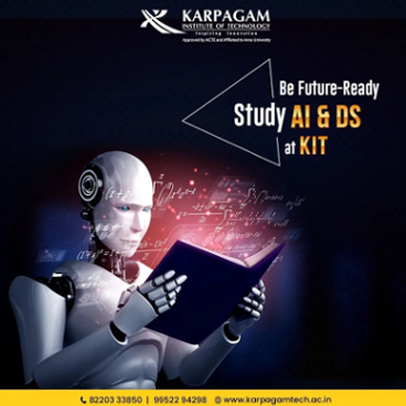 B tech artificial intelligence and data science in coimbatore - karpagam Institute of Technology 