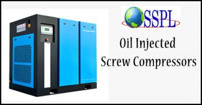 Oil Injected Screw Compressors - Ghaziabad Industrial Machineries