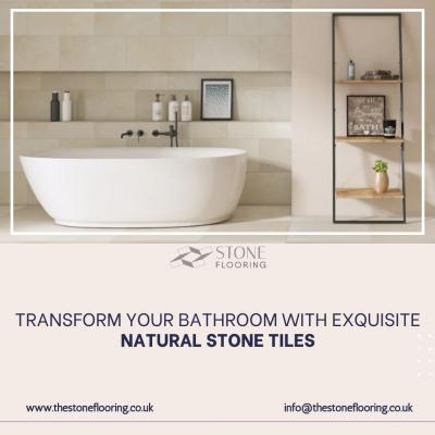 Transform Your Bathroom with Exquisite Natural Stone Tiles