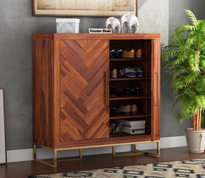Step into Style: Wooden Street's Shoe Cabinet Collection at 55% Off!
