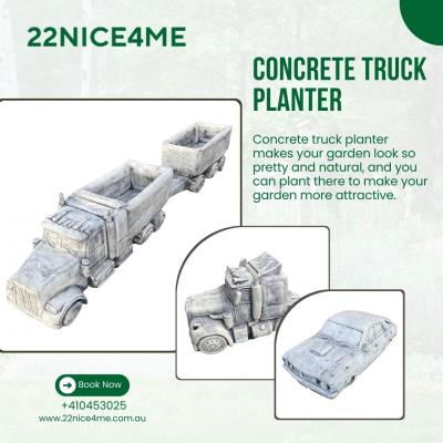 Concrete Truck Planter | Concrete Truck For Sale - Sydney Home & Garden