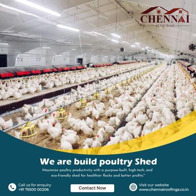 Poultry and EC Farm Construction Company Chennai - Chennairoofings