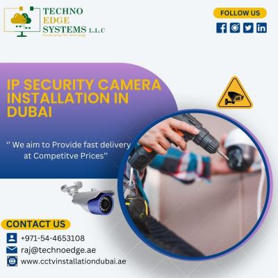 Trustworthy Services of IP Security Camera Installation in Dubai. - Dubai Computer