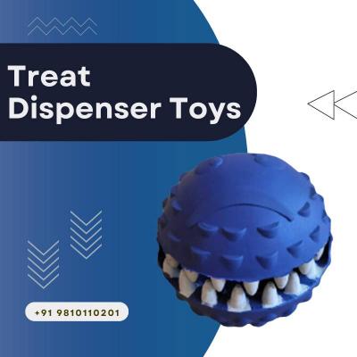 Pamper Your Pup with Treat Dispenser Toys! Call +91 9810110201