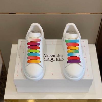 Alexander McQueen Multicolored Laces Chunky Sneakers