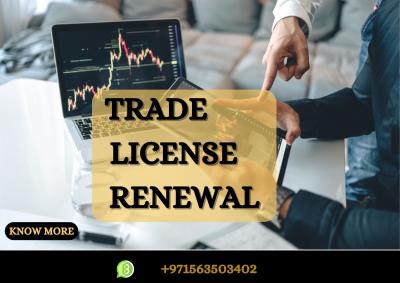 Renwal Trade License in Dubai #0563503402