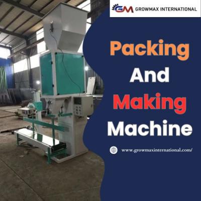 Revolutionize your process with Growmax International's state-of-the-art Packing And Making Machine  - Delhi Industrial Machineries