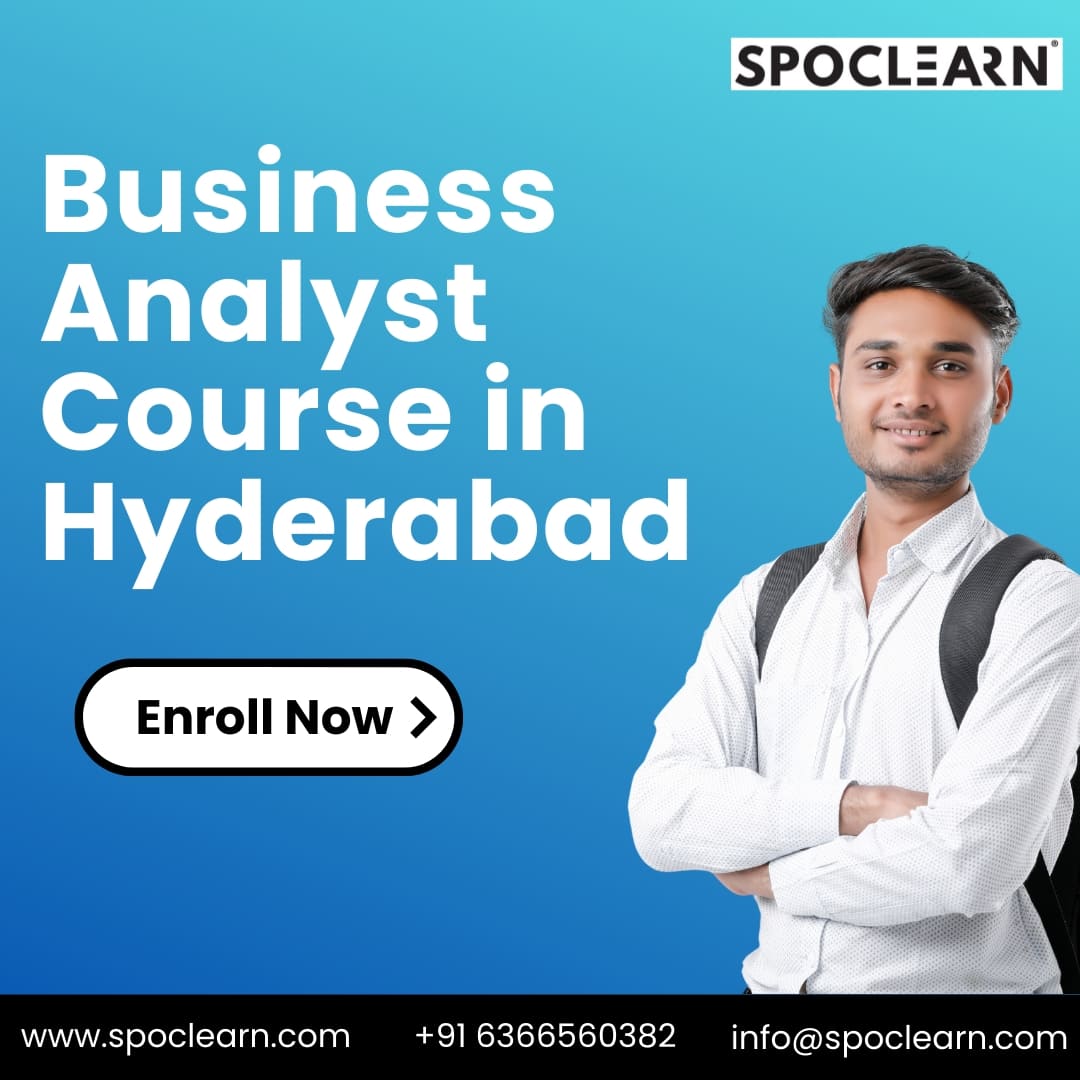 SPOCLEARN- Business Analytics Course in Hyderabad - Hyderabad Other