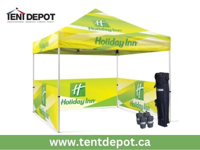 Unveil Your Brand with Our Tailored Tradeshow Tents 