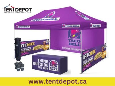 Unveil Your Brand with a 10x15 Printed Canopy 