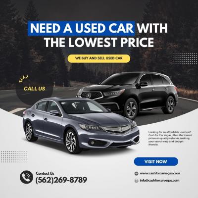 Need a Used car with the lowest price in Las Vegas? - Las Vegas Used Cars