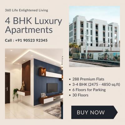 Exclusive 4 BHK Apartments for Discerning Buyers - Hyderabad For Sale