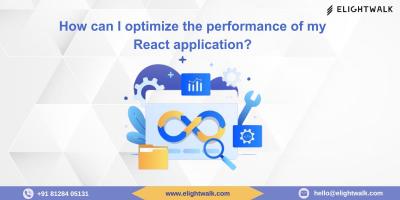 How can I optimize the performance of my React application?