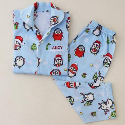 Black Friday Sale | Women's Penguins Pajama Set | Little West Street - Delhi Clothing