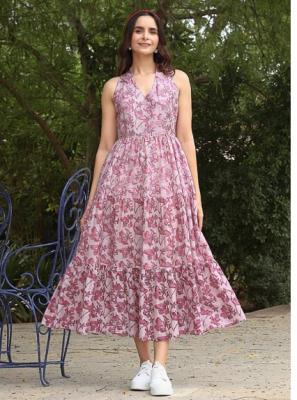 Elegance in Bloom with Floral Dresses for Women at Dharan Clothing. - Jaipur Clothing