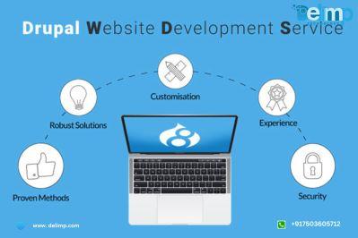 Best Drupal Web Development Services Company India | Delimp Technology