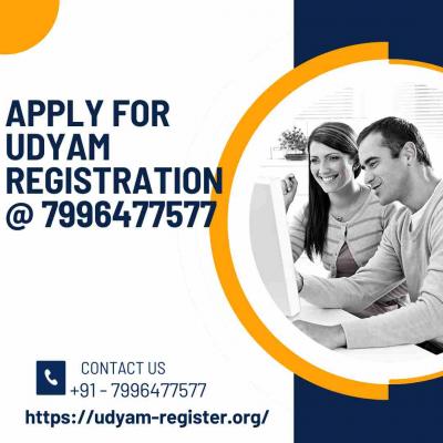 Apply for Udyam Registration @ 7996477577 - Other Other
