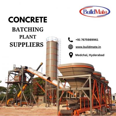 Concrete Batching Plants Manufacturers - Hyderabad Industrial Machineries